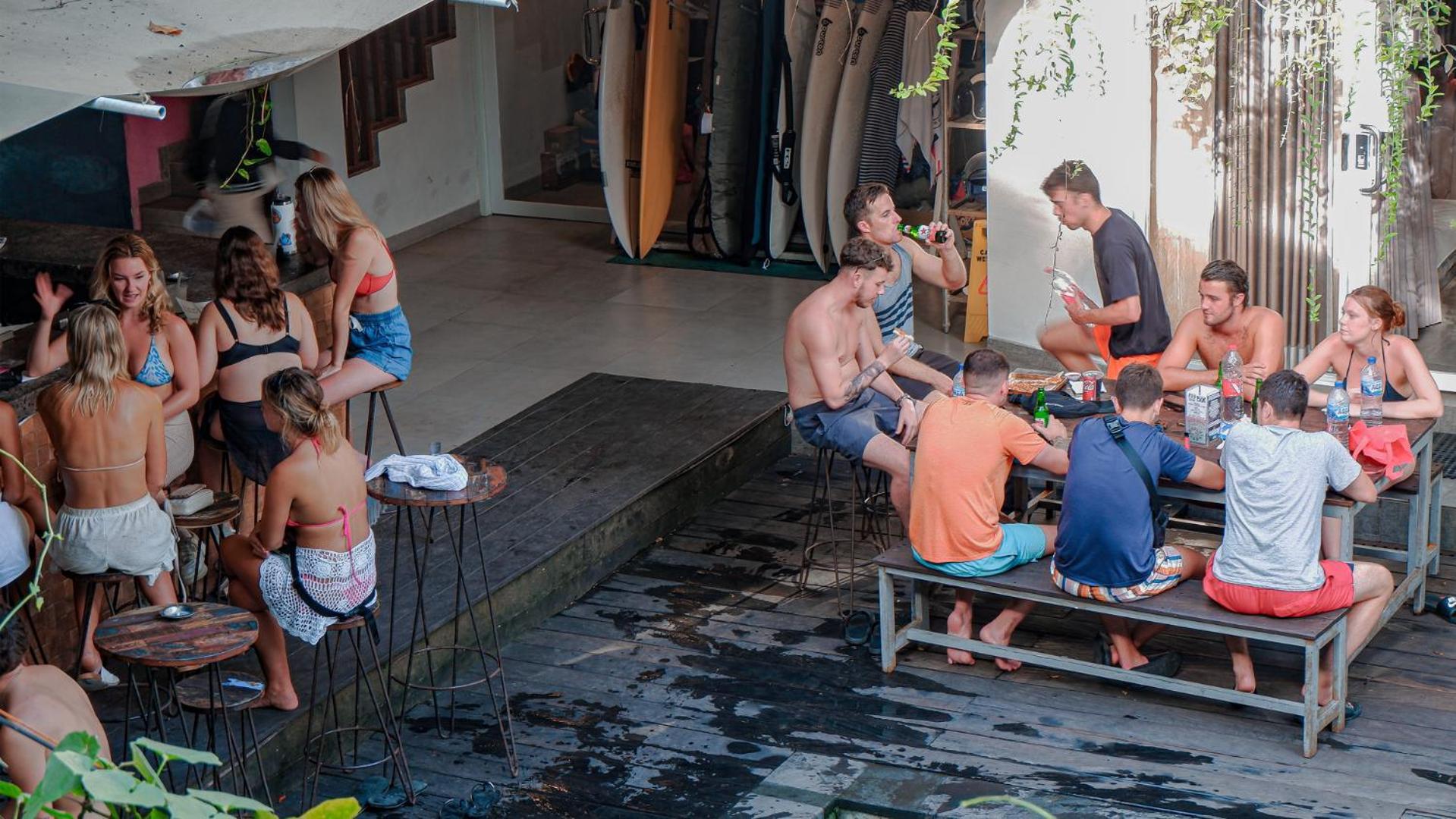 Lushy Hostel Canggu المظهر الخارجي الصورة