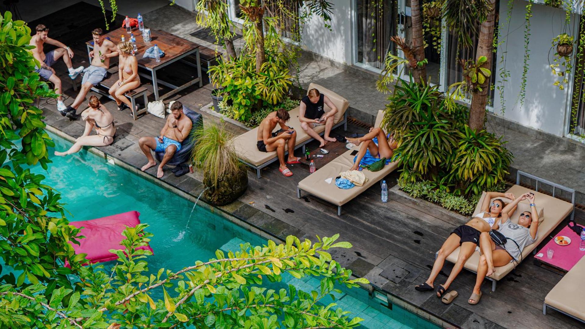 Lushy Hostel Canggu المظهر الخارجي الصورة